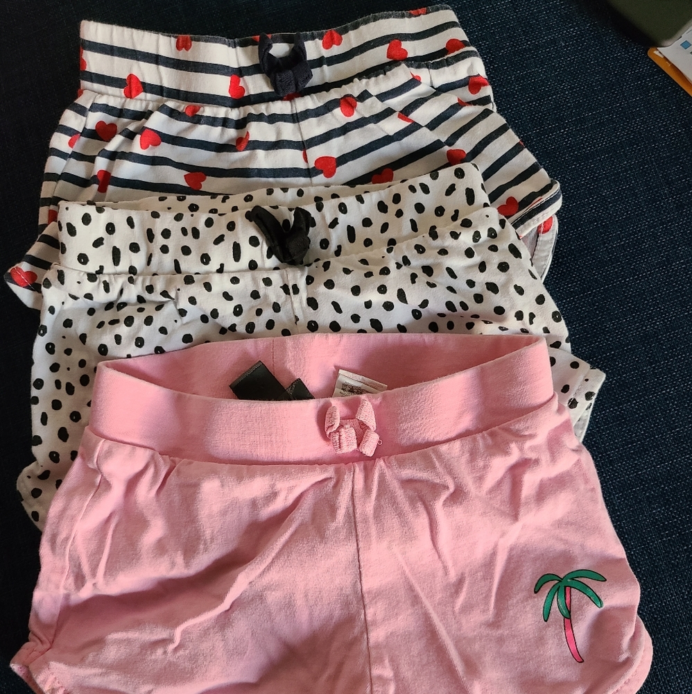 Little Girl Shorts 3pair